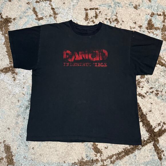 Vintage 2003 Rancid Indestructible Shirt Size Large Punk Band Tee Distressed - Picture 2 of 7